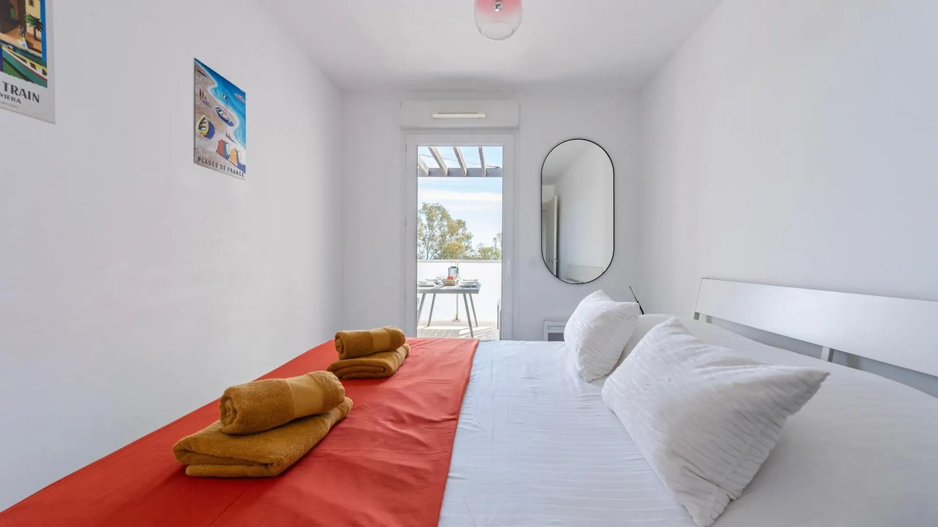 Appartement Vue Mer 50M Plage Des Salins Piscine 2 Parkings Terrasse Hyères France