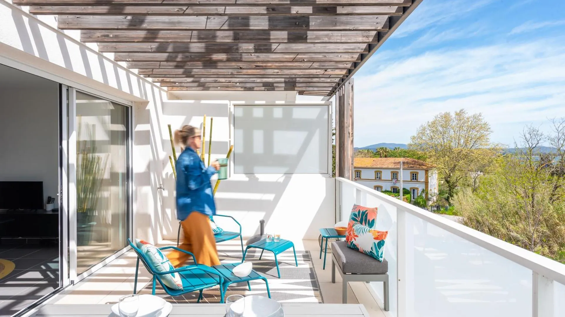 Appartement Vue Mer 50M Plage Des Salins Piscine 2 Parkings Terrasse Hyères